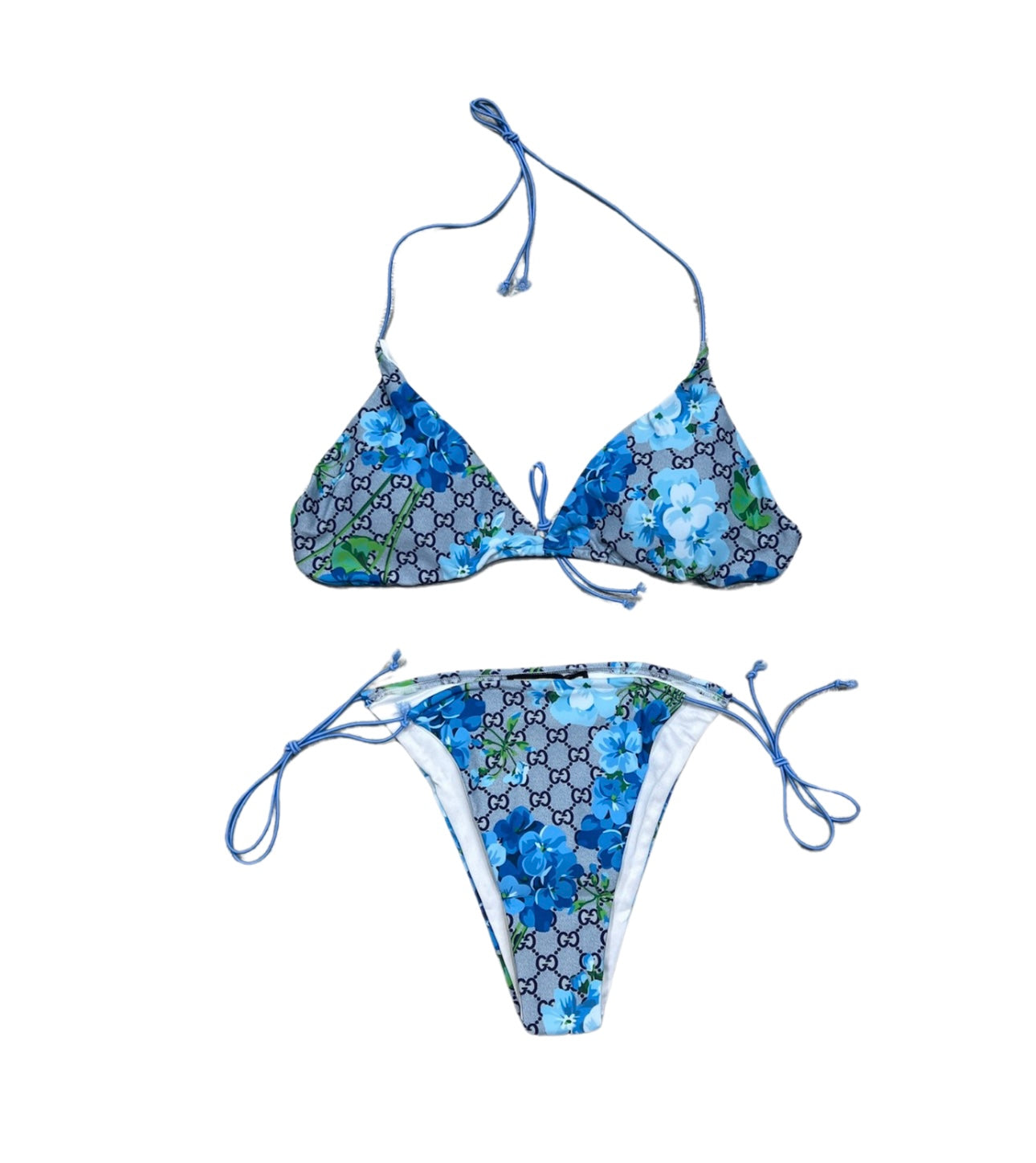 Floral Blue G Swimsuit